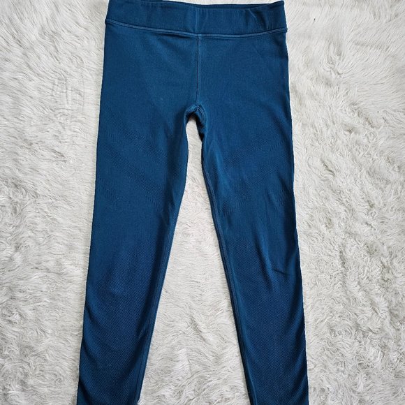 Ivivva by Lululemon Girl's Blue Athletic Tights Legging Pants Size 14 - Picture 1 of 8
